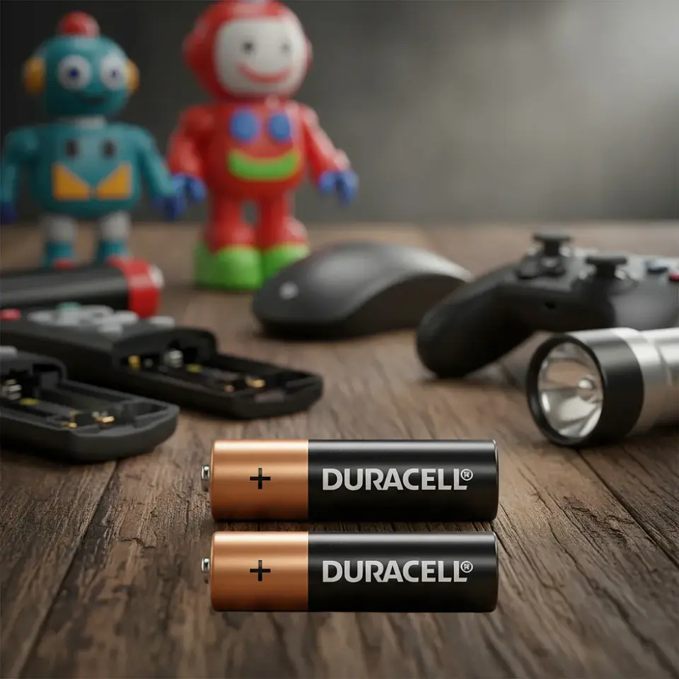 Pilas Duracell AAx2 3