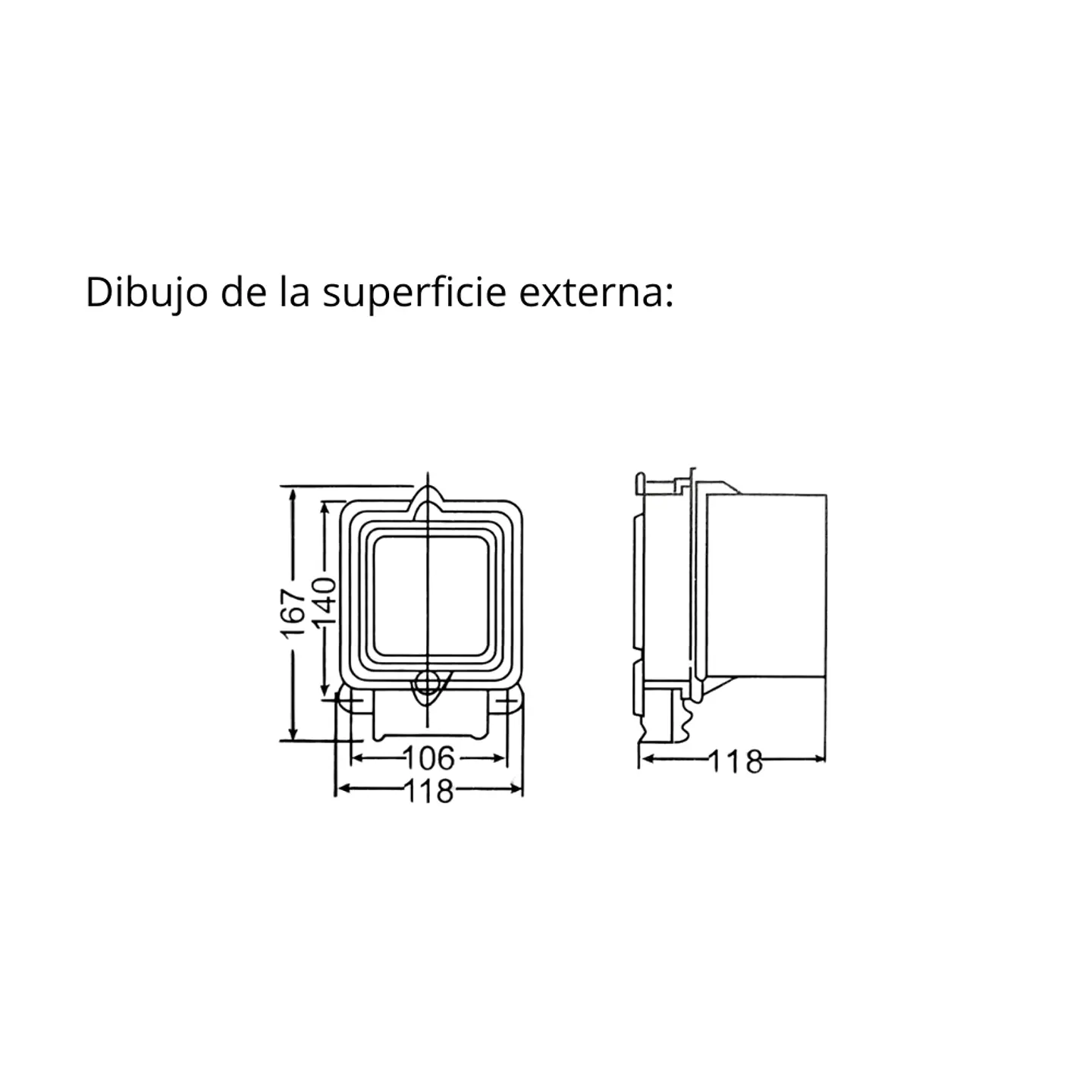 Medidor Analógico de energía 5