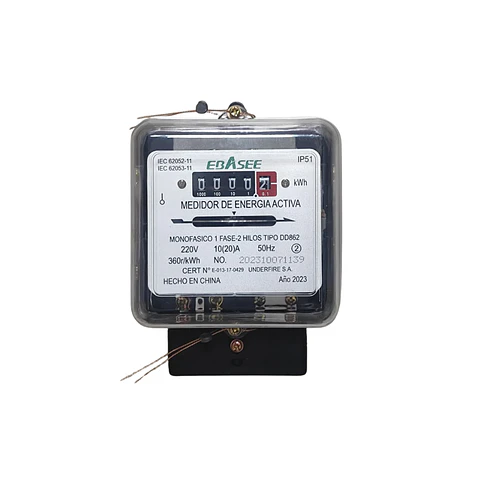 Medidor Analógico de energía