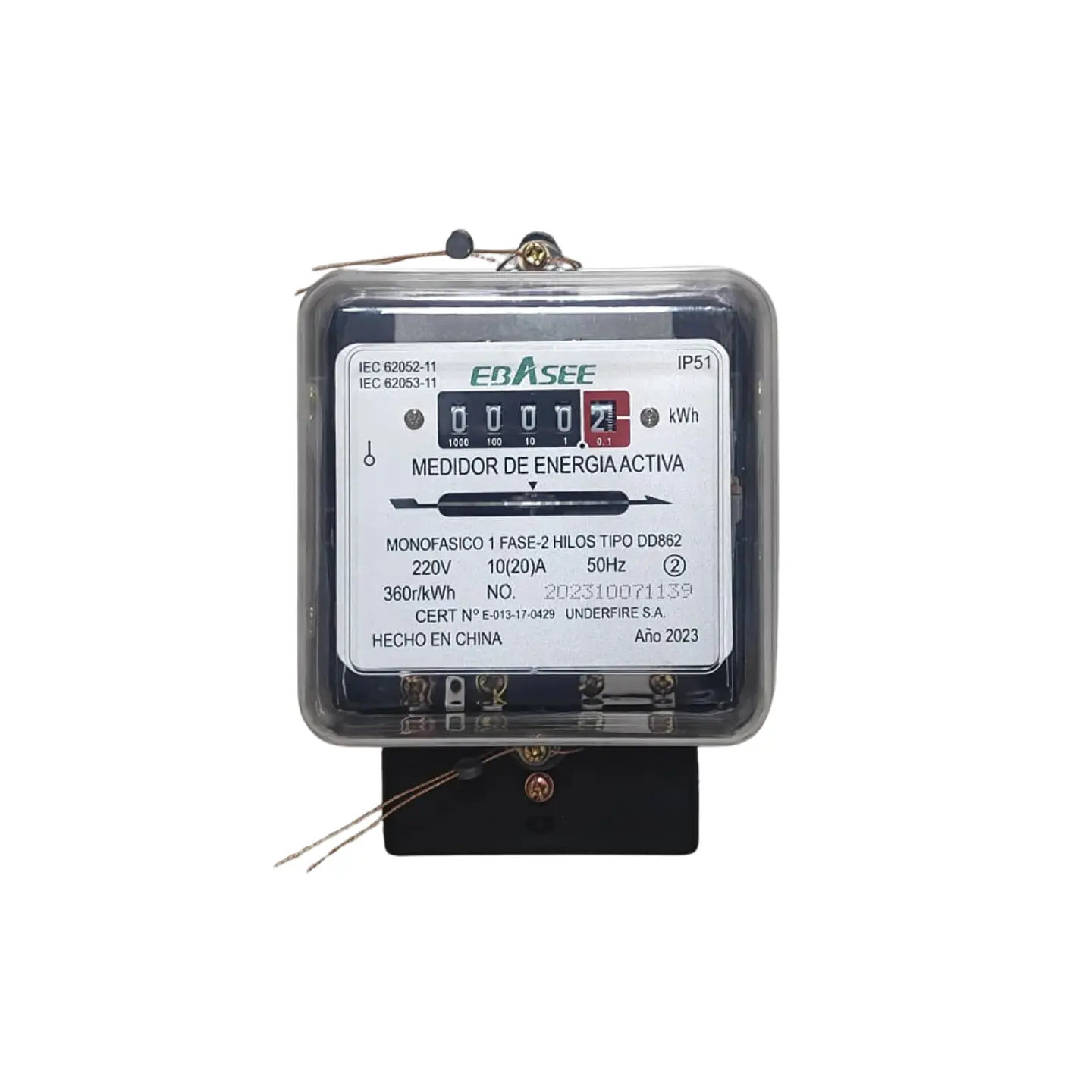 Medidor Analógico de energía 1