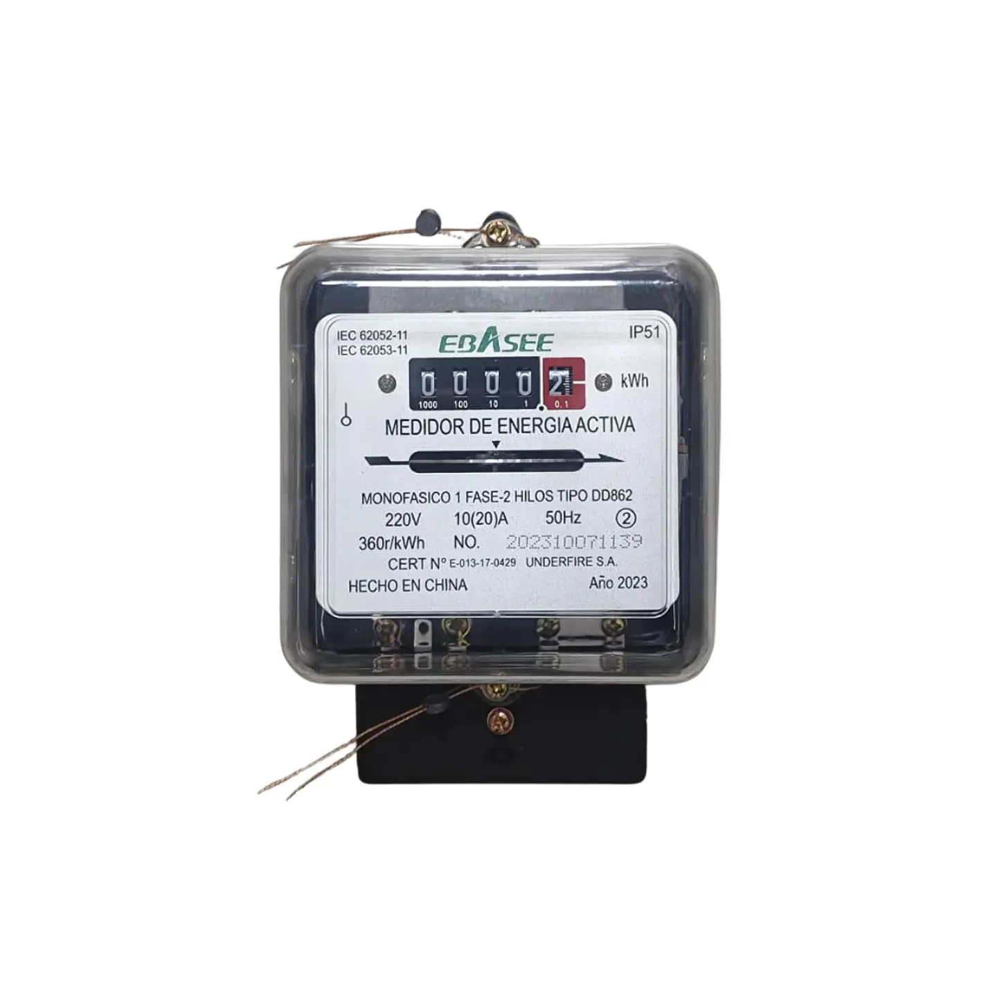 Medidor Analógico de energía 7