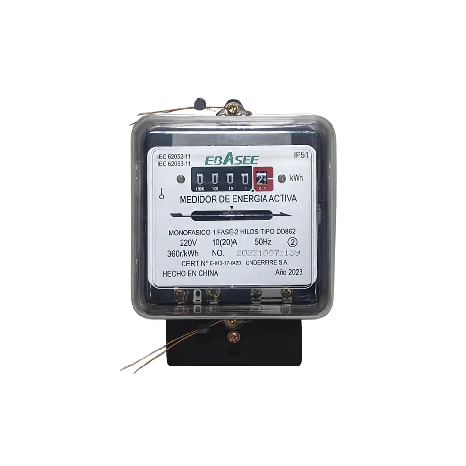 Medidor Analógico de energía 7