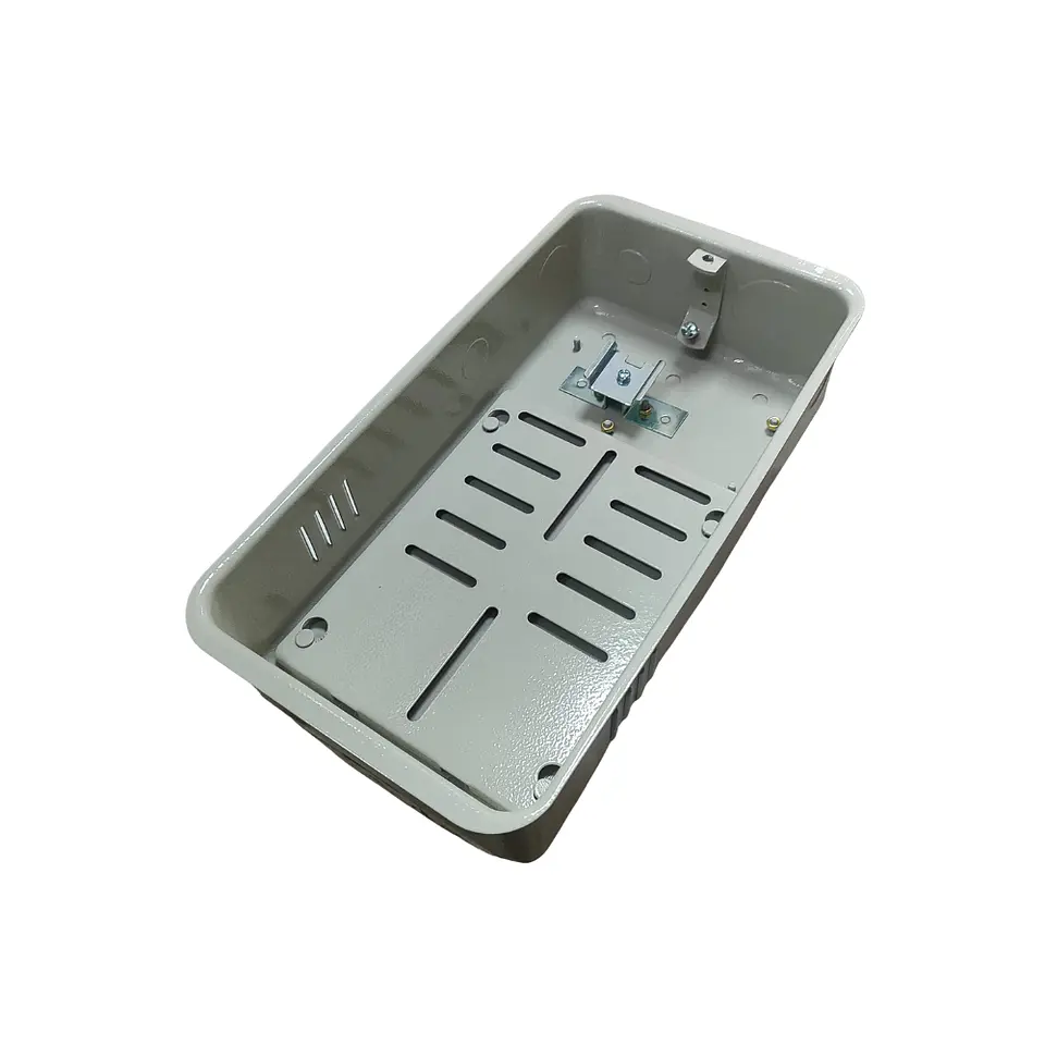 Caja de Empalme Metálica (Enganche Riel Din) 3