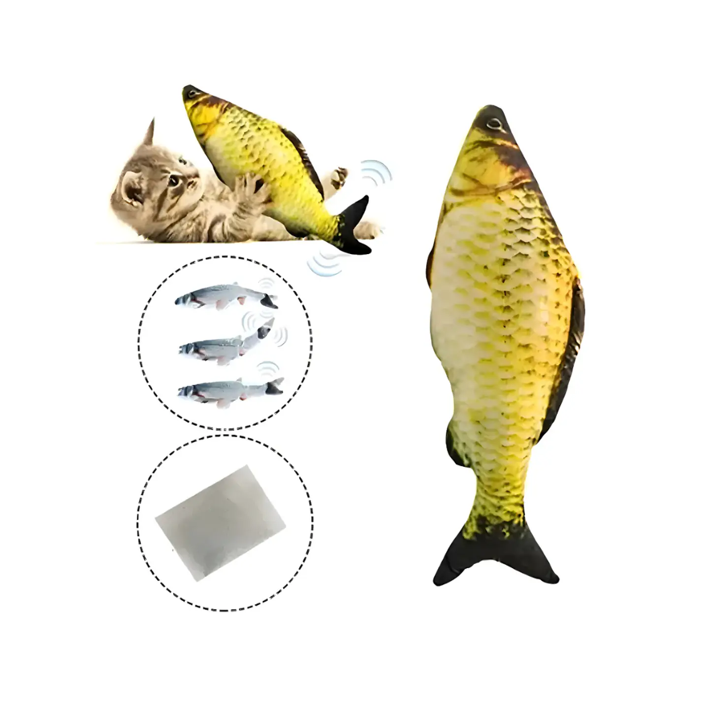 JUGUETE PARA GATOS RECARGABLE 3
