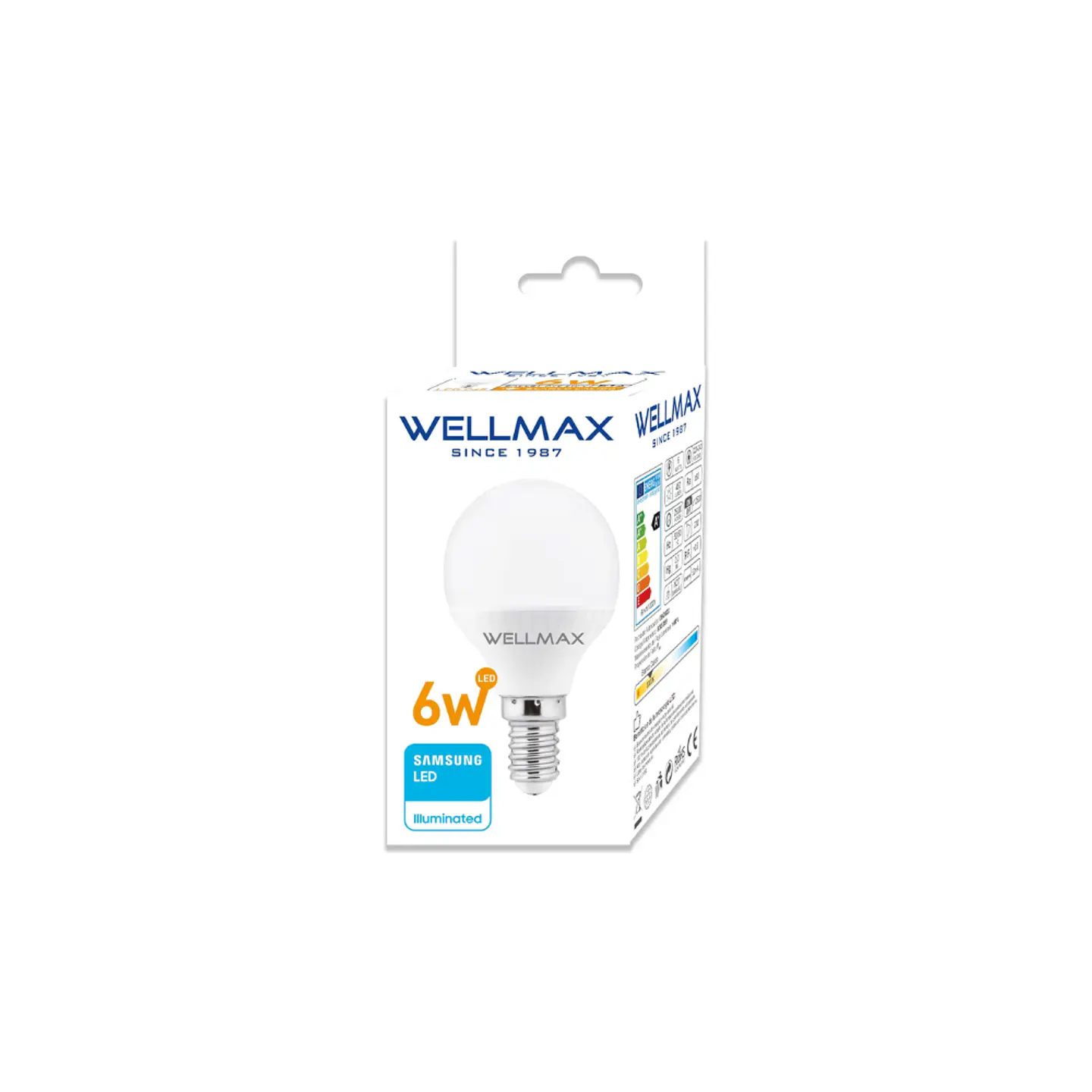 Ampolleta 6W BOLA CALIDA  2