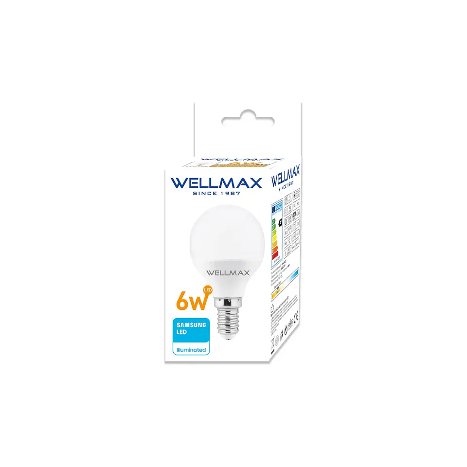Ampolleta 6W BOLA CALIDA  2
