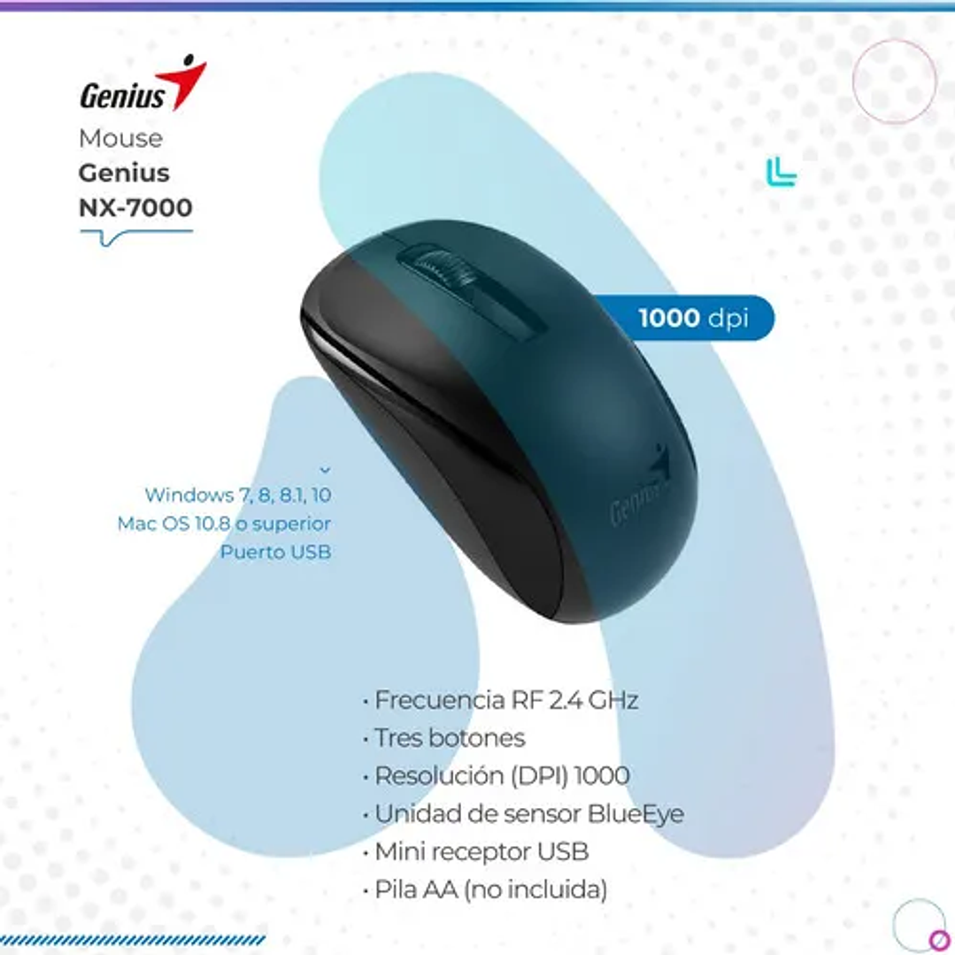 Mouse Inalámbrico  6