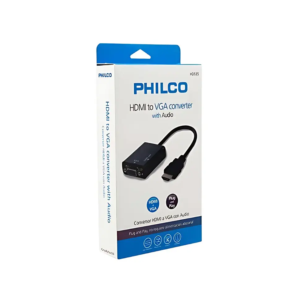 Adaptador Vga a Hdmi  5