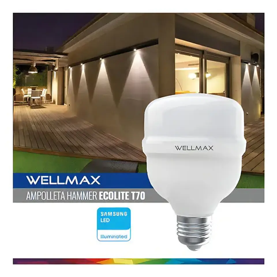 Ampolleta LED 28w 6500K  3