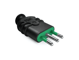 Enchufe Macho Volante 10a 2p+t 