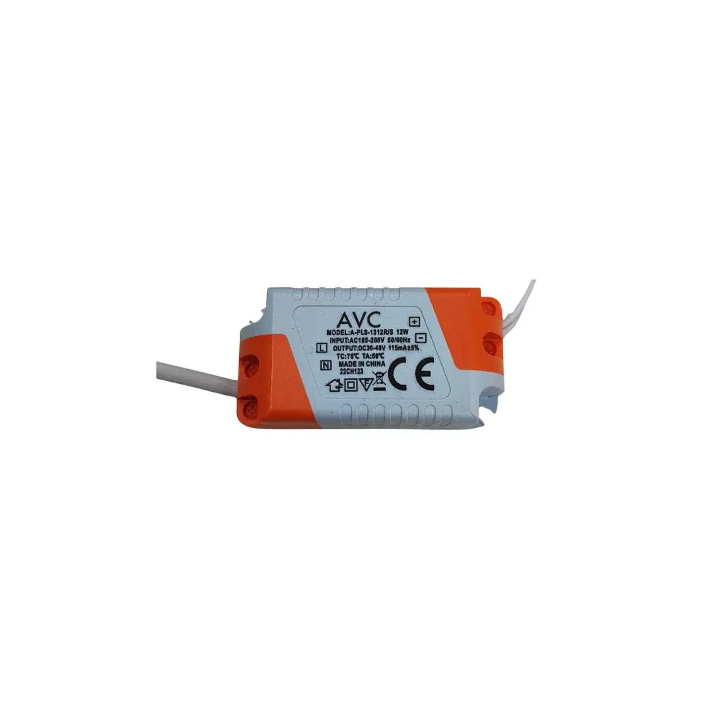 Plafón LED redondo embutido 12W 6500k 3