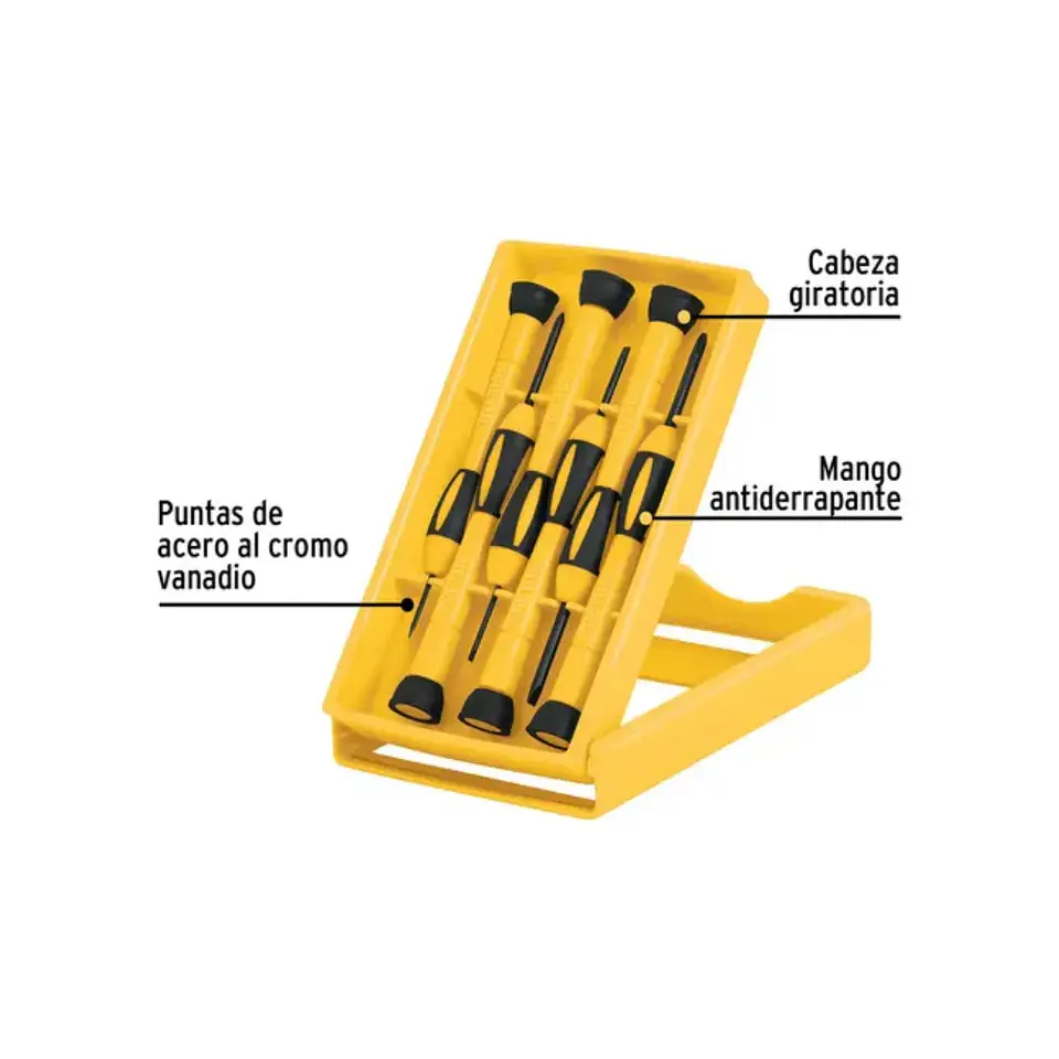 Juego de desarmadores 6pcs   4