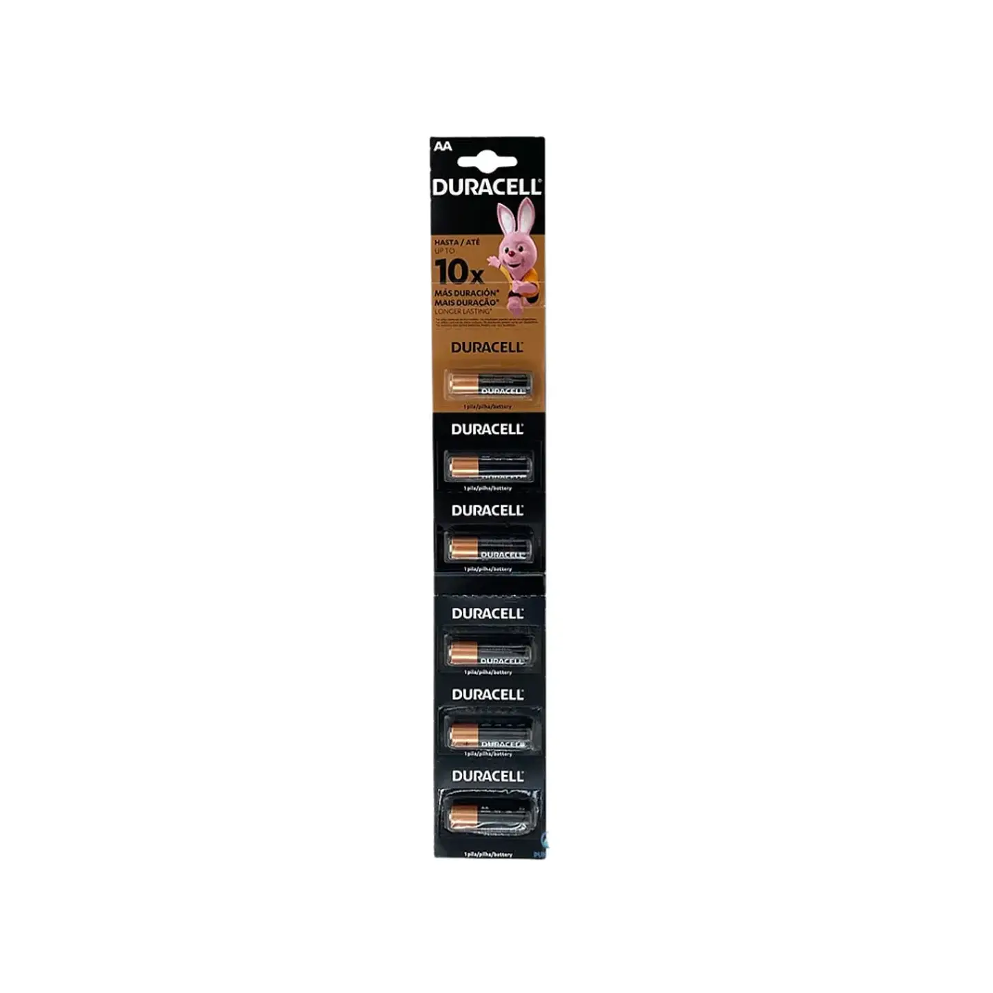Pilas Duracell AA 6u 2