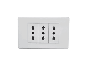 Tomacorriente Hembra Triple 16A / 250v 
