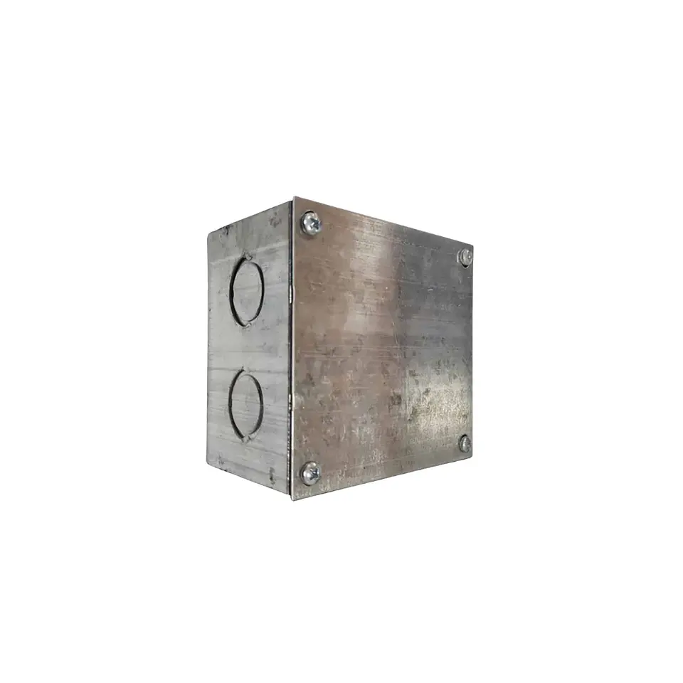 Caja Galvanizada de metal 100x100x65MM 3