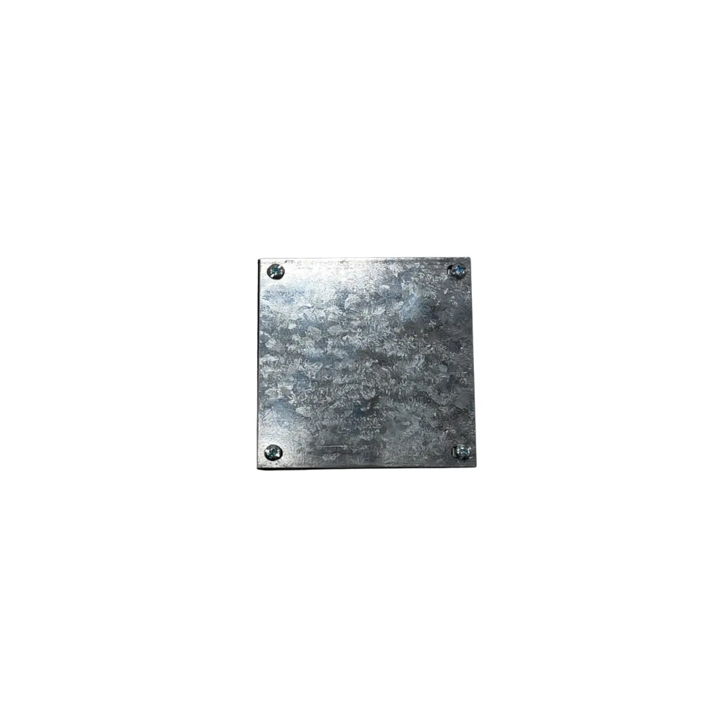 Caja Galvanizada de metal 100x100x65MM 4