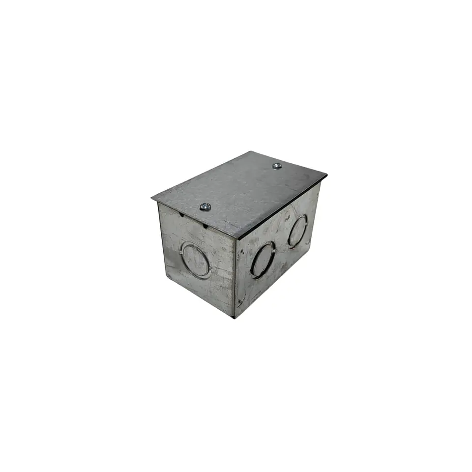 Caja Galvanizada de metal 100x65x65MM 2
