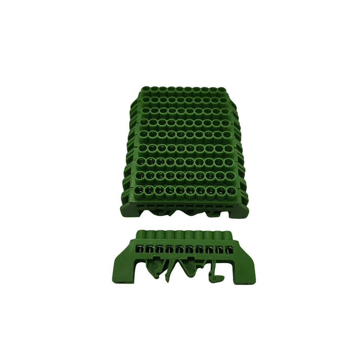 Barra 10 polos Riel Din 4