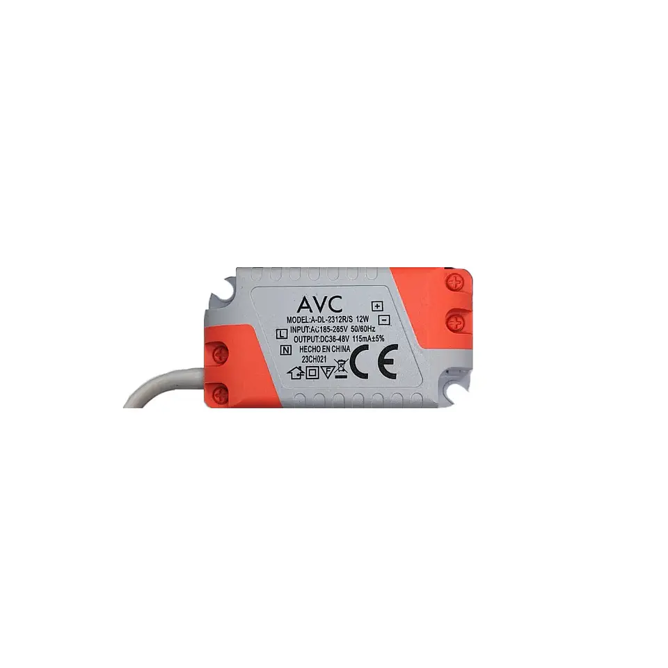 Plafón LED redondo sobrepuesto 12W 6500k 3