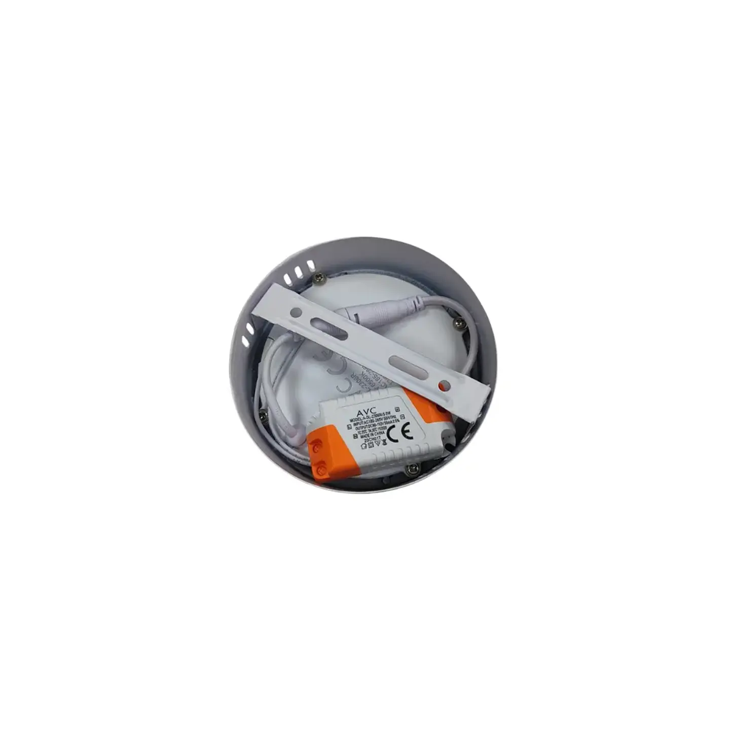 Plafón LED redondo sobrepuesto 6W 6500k 4