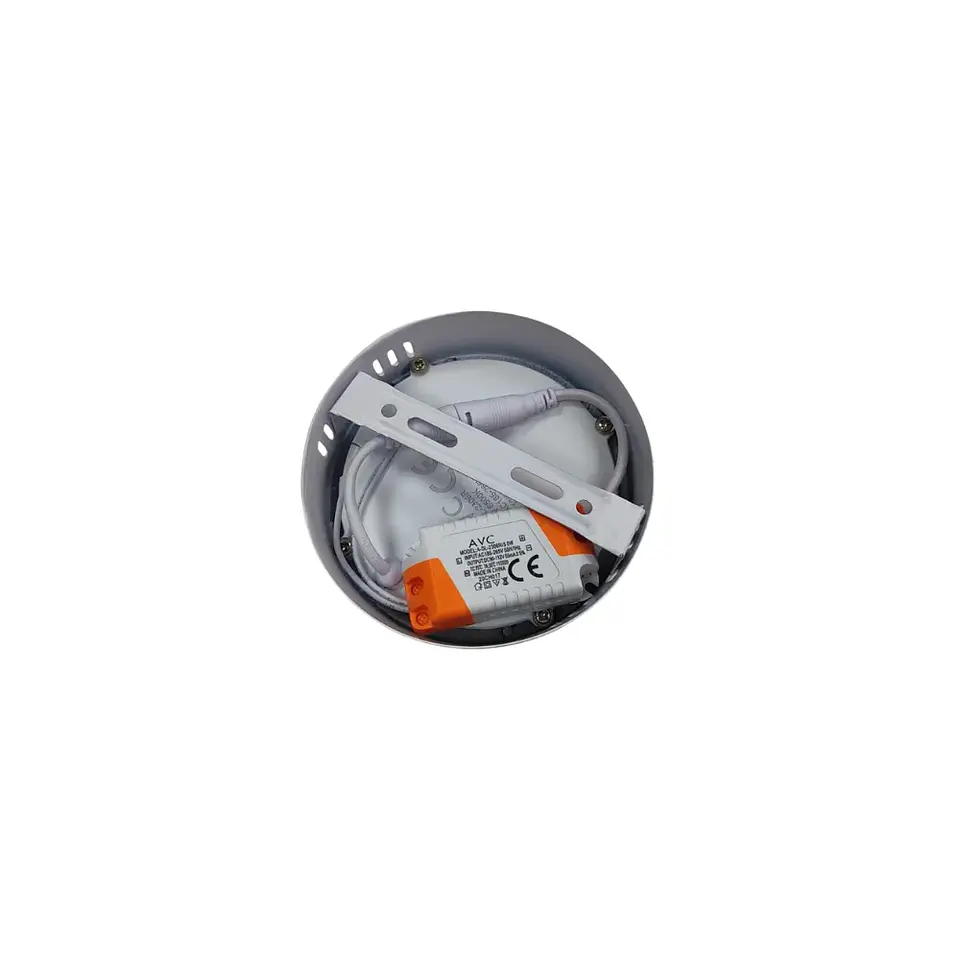 Plafón LED redondo sobrepuesto 6W 6500k 4
