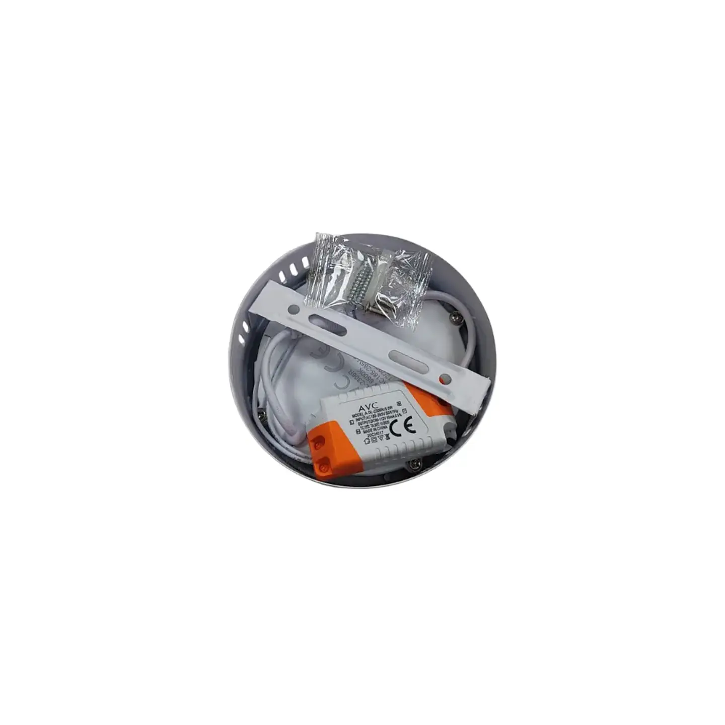 Plafón LED redondo sobrepuesto 6W 6500k 5