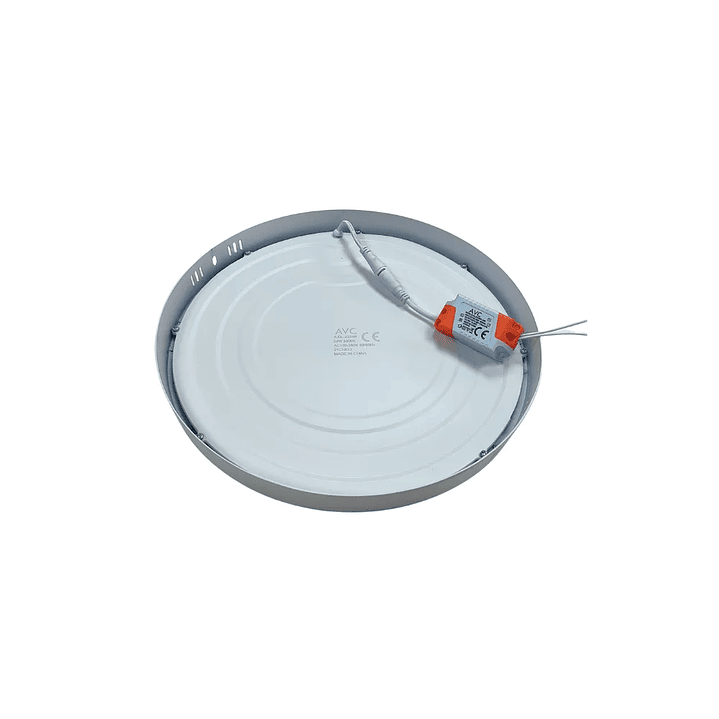 Plafón  LED redondo sobrepuesto 24W 3000k 7