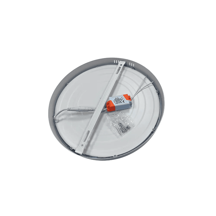 Plafón  LED redondo sobrepuesto 24W 3000k 8