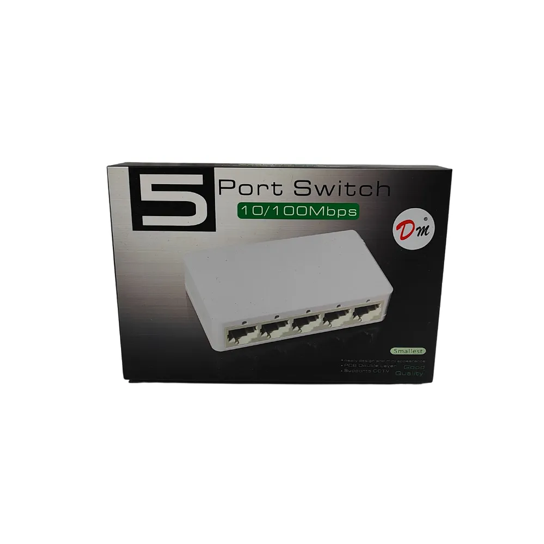 5 Puertos switch 5