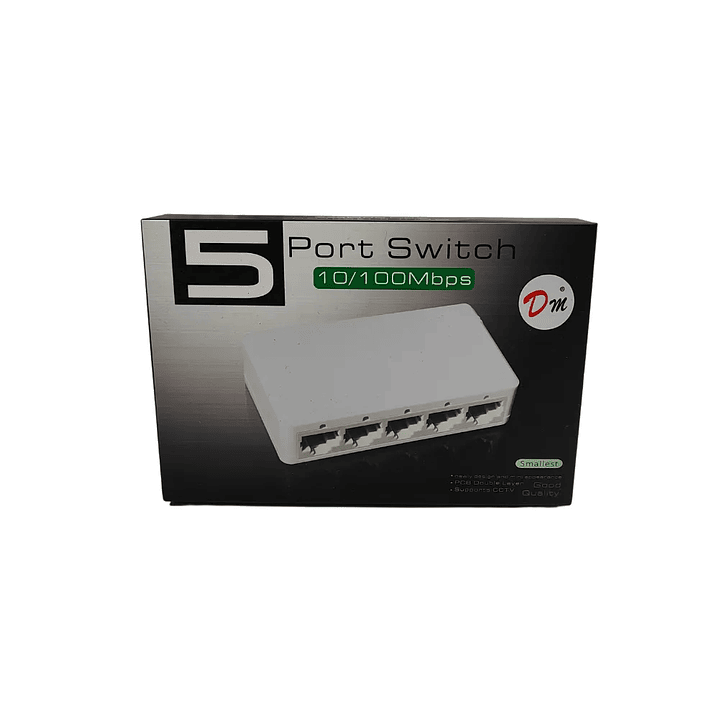 5 Puertos switch 5