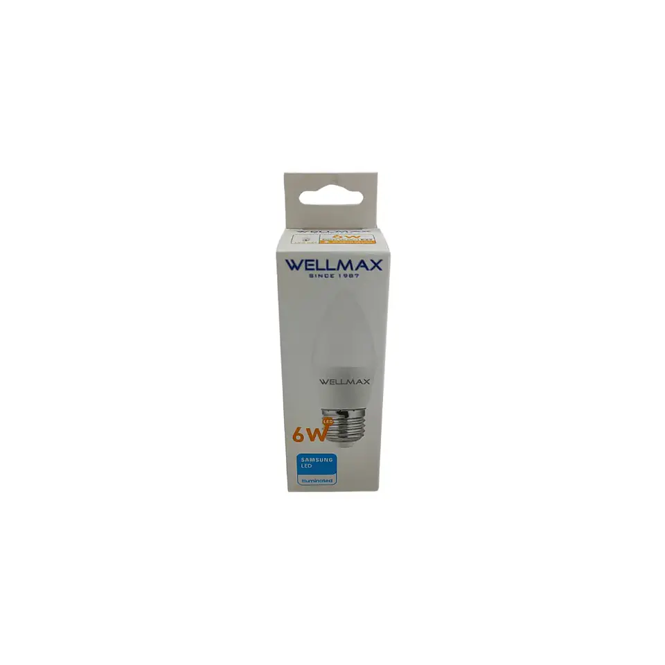 Ampolleta en vela 6W 3000K 2