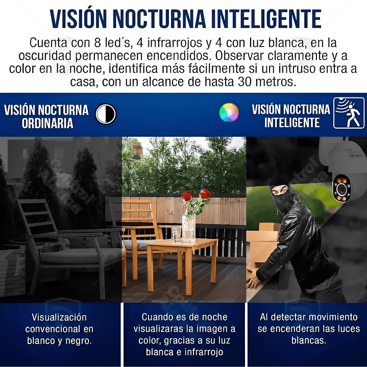 Cámara de seguridad IP exterior 3