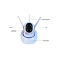 Cámara IP Robótica WiFi Full HD 1080P con App V380 - Miniatura 2