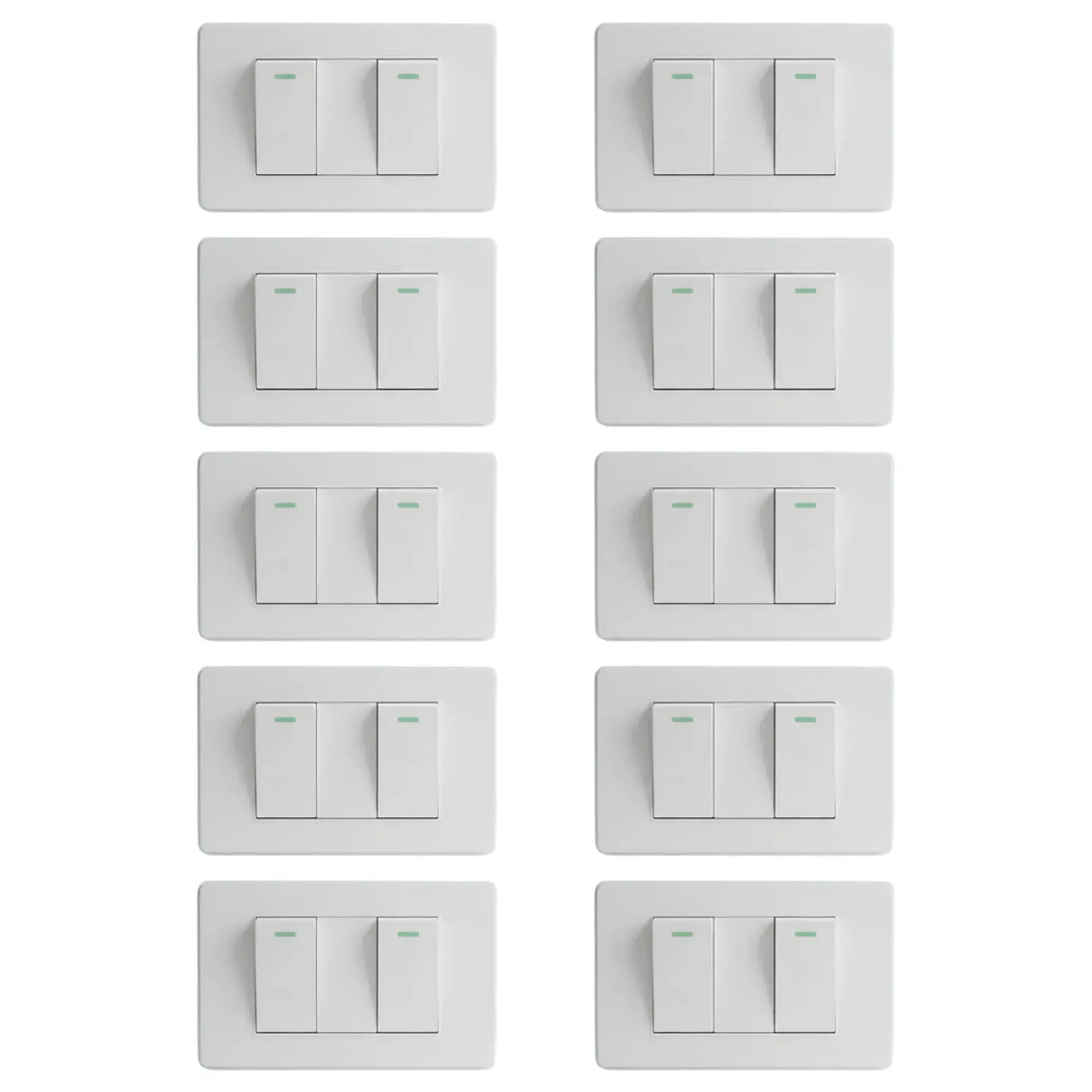 Interruptor Doble (Pack x 10)  1
