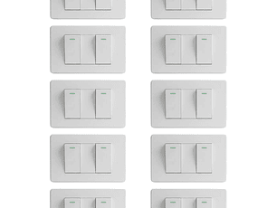 Interruptor Doble (Pack x 10) 