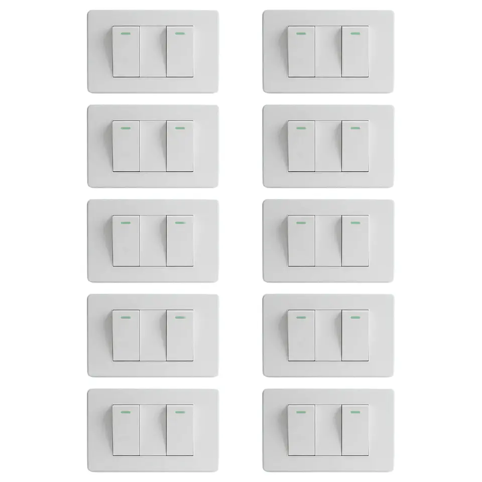 Interruptor Doble (Pack x 10)  1