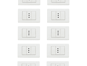 Tomacorriente Simple 10A (Pack 10)