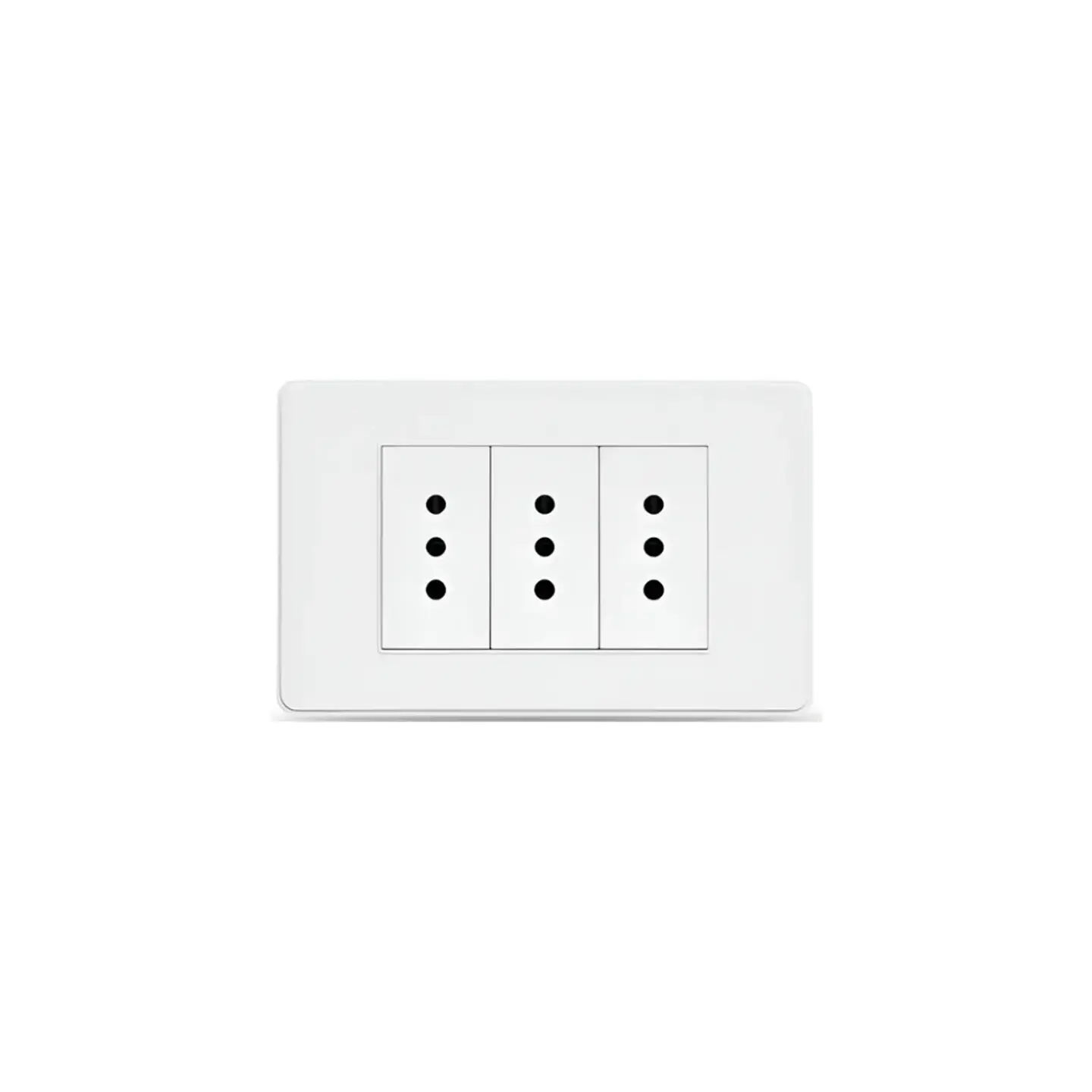 Tomacorriente Triple 10A (Pack 10) 2