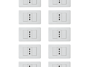 Tomacorriente Simple 16A (Pack 10)