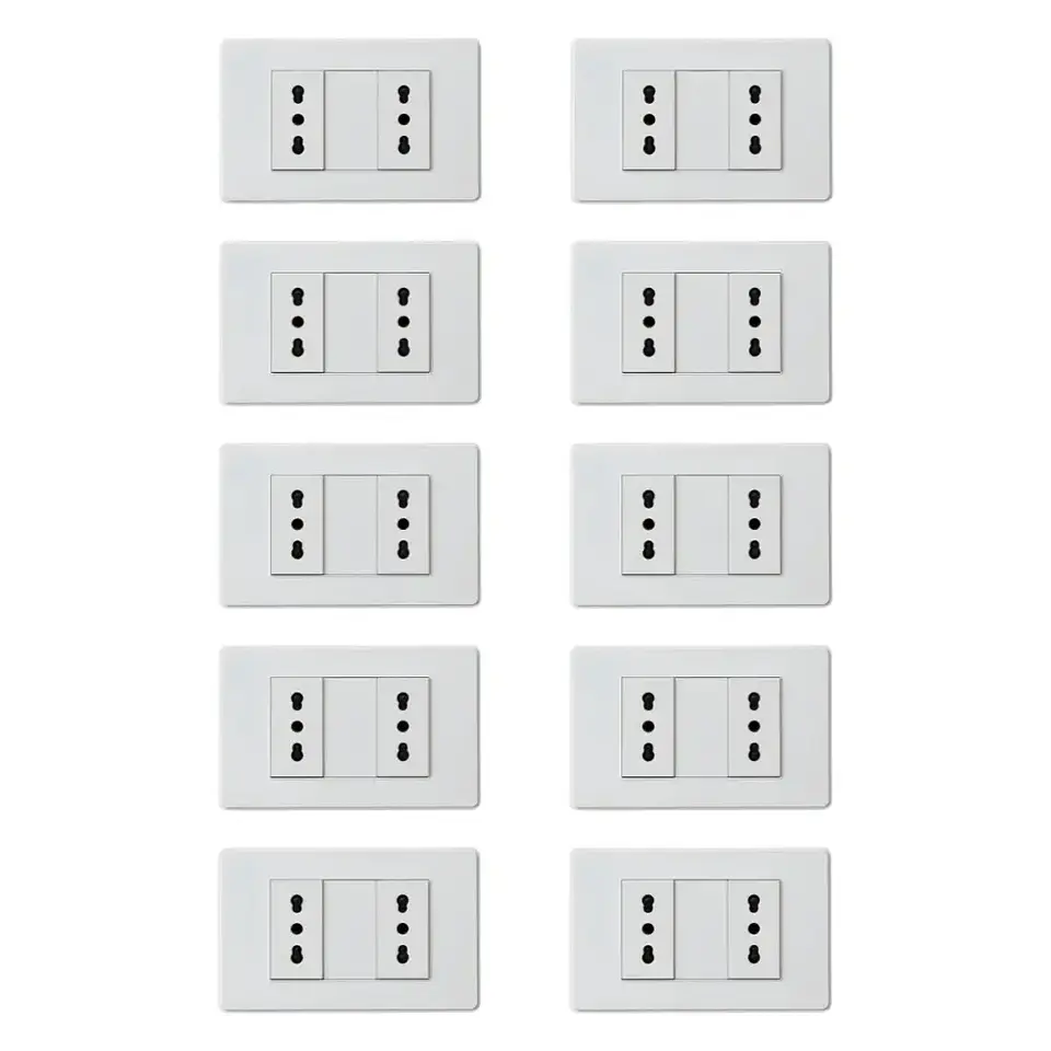 Tomacorriente Doble 16A (Pack 10) 1
