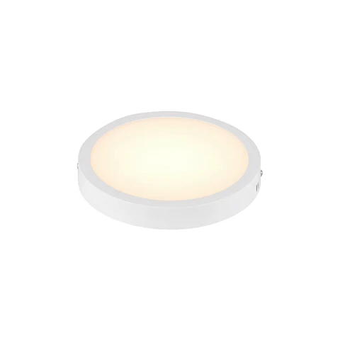 Plafón LED redondo sobrepuesto 18W 3000k