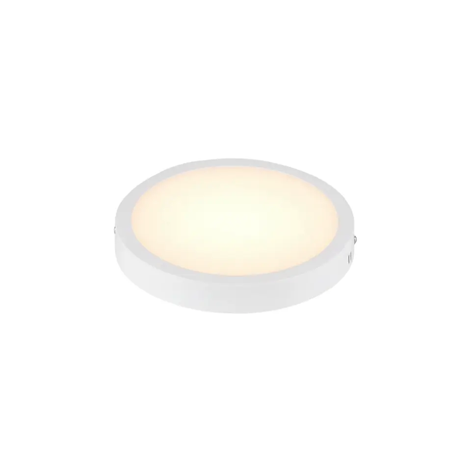 Plafón LED redondo sobrepuesto 12W 3000k 1