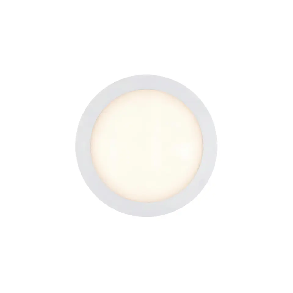 Plafón LED redondo embutido 18W 3000k 1