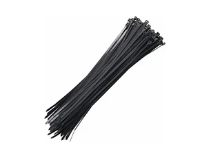 Amarra cable negra 2,5x150mm