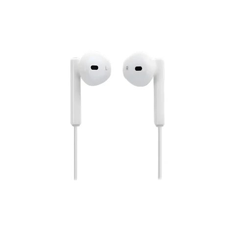 AUDÍFONO ALÁMBRICO 3.5MM C/MIC BLANCO