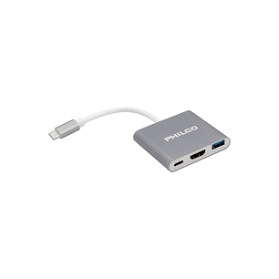 Hub 3 EN 1 TIPO C A HDMI + USB 3.0