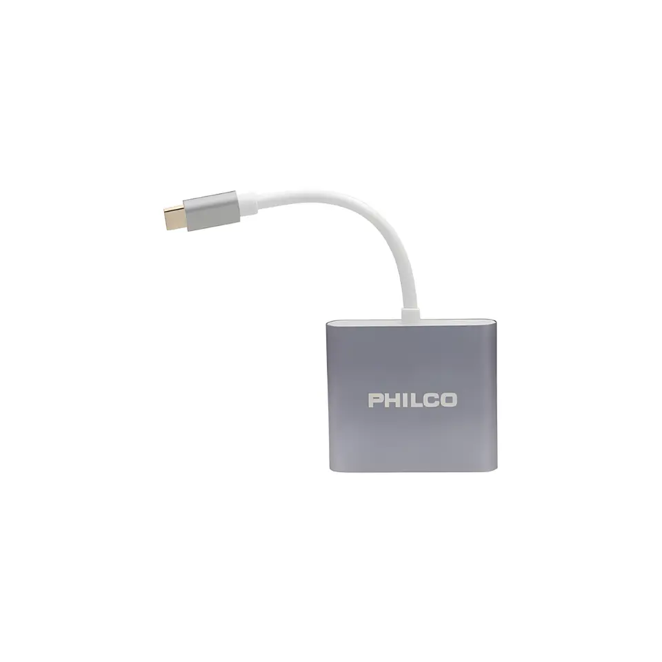 Hub 3 EN 1 TIPO C A HDMI + USB 3.0 2