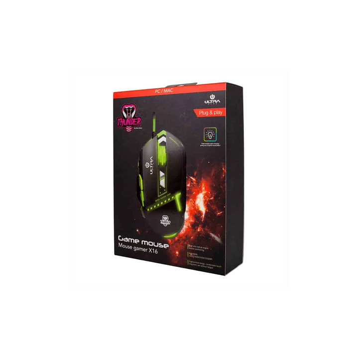 MOUSE GAMER X16 ULTRA TECHNOLOGY 3