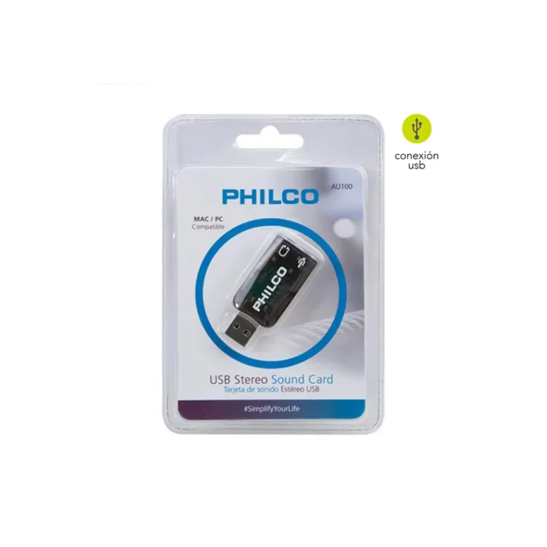 Adaptador de Audio USB a Jack 3.5 3