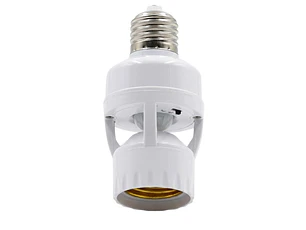 BASE E27 CON SENSOR DE MOVIMINETO Y FOTOCELDA OPCIONAL